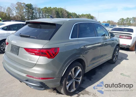 2020 Audi Q3 Premium Plus 45 Tfsi S Line Quattro Tiptronic from USA, damaged, VIN WA1EECF31L1035648